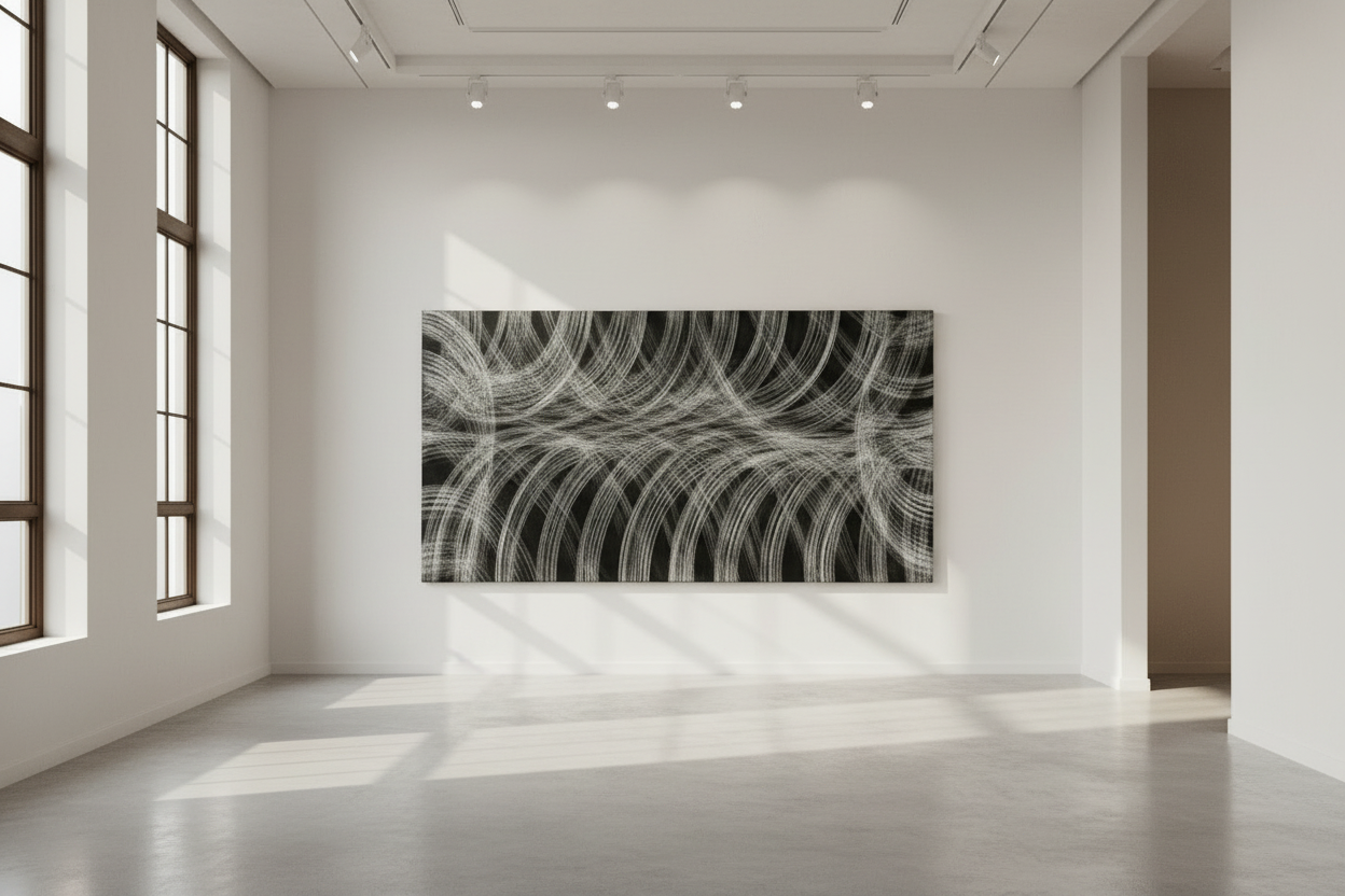 [2016.1.17] Acrylic on canvas, 280 x 95 cm