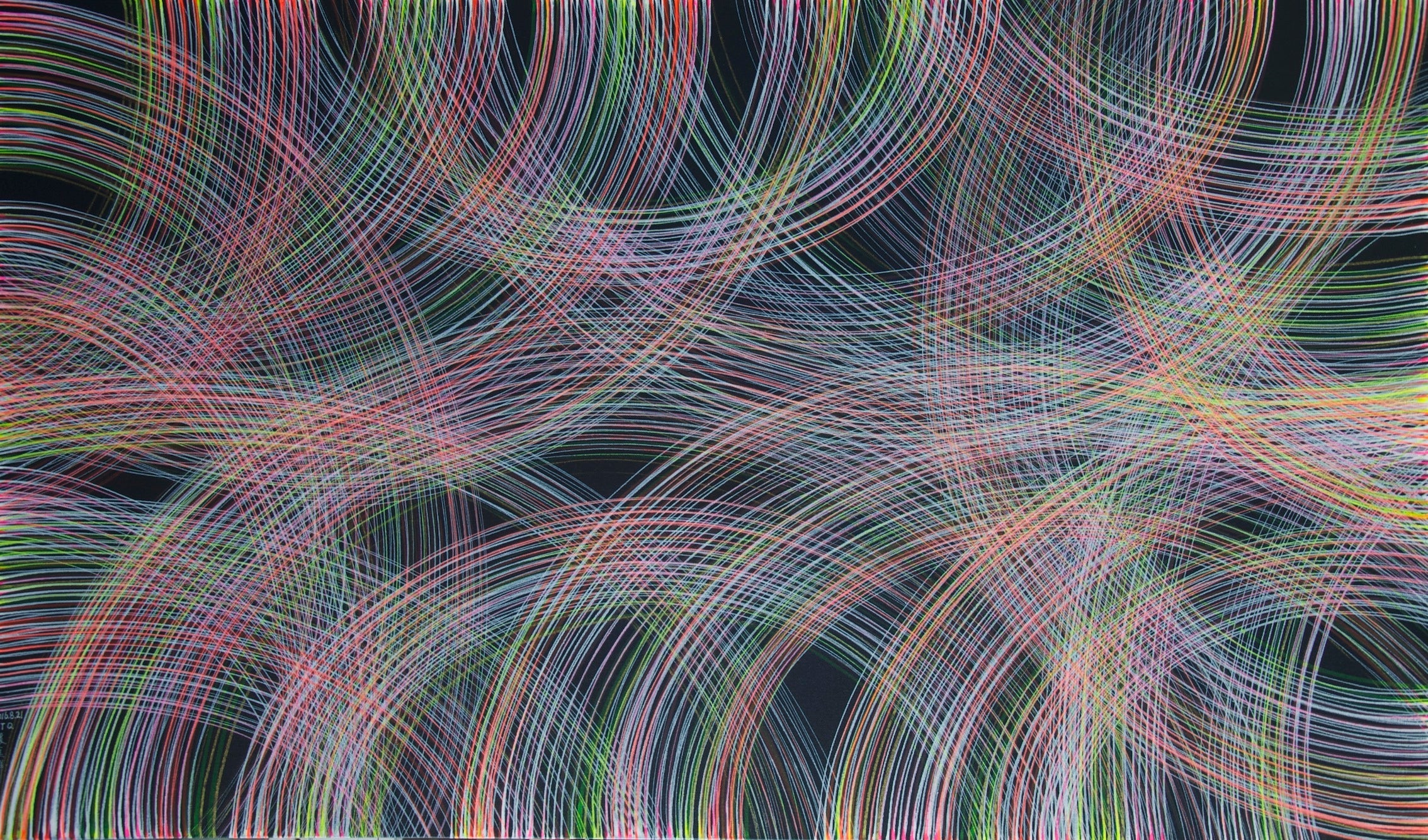 [2016.8.21] Canvas, Acrylic, Calligraphy Brush 160X95CM