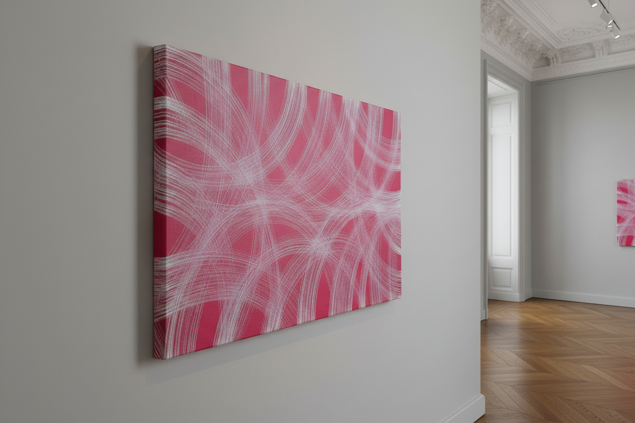 [2017.7.16] Canvas, Acrylic, Calligraphy Brush 160X95CM