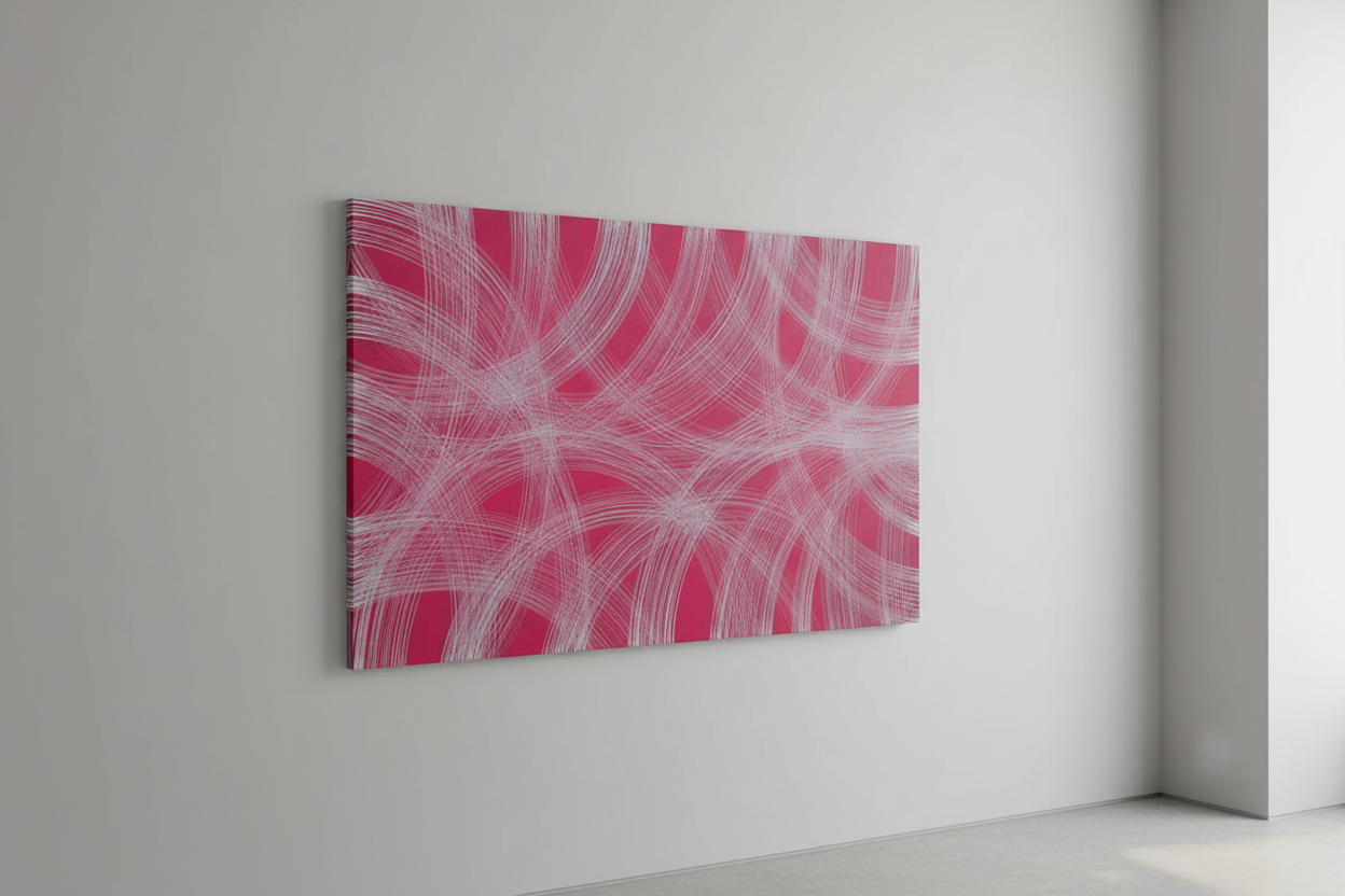 [2017.7.16] Canvas, Acrylic, Calligraphy Brush 160X95CM