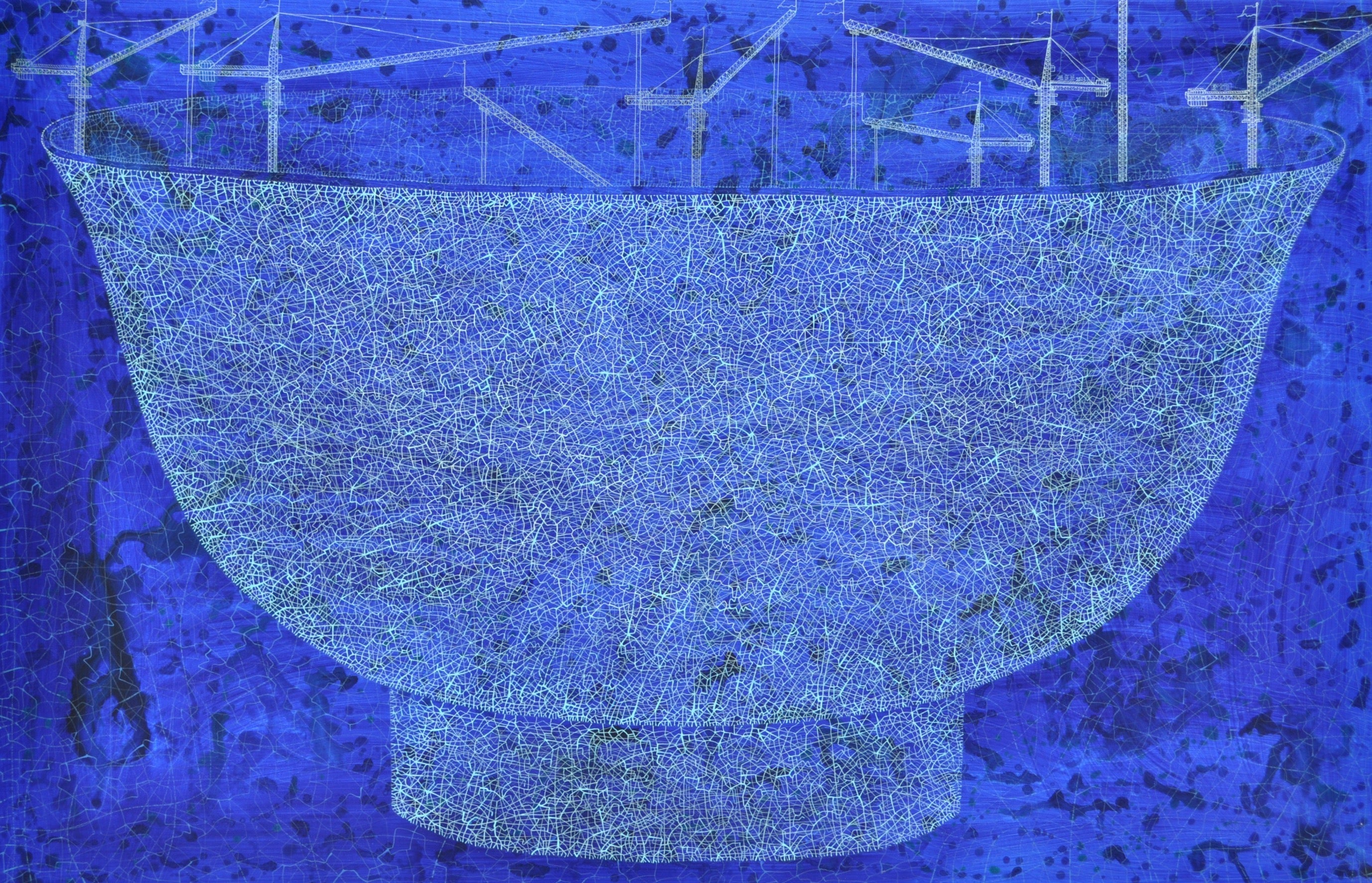 [CORNUCOPIA] linen,acrylic,200X129CM